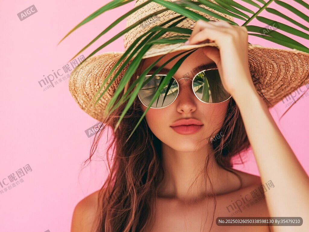 時(shí)尚少女的夏日風(fēng)情裝扮