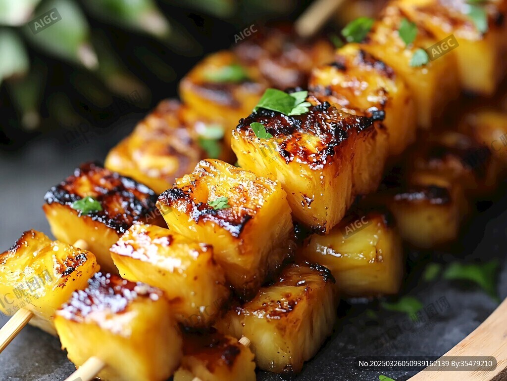 烤菠蘿串 香甜誘人好滋味