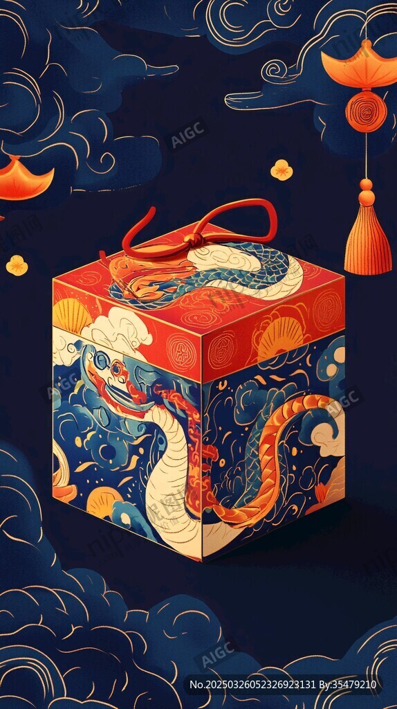 龍紋禮盒 國風祥瑞氛圍濃