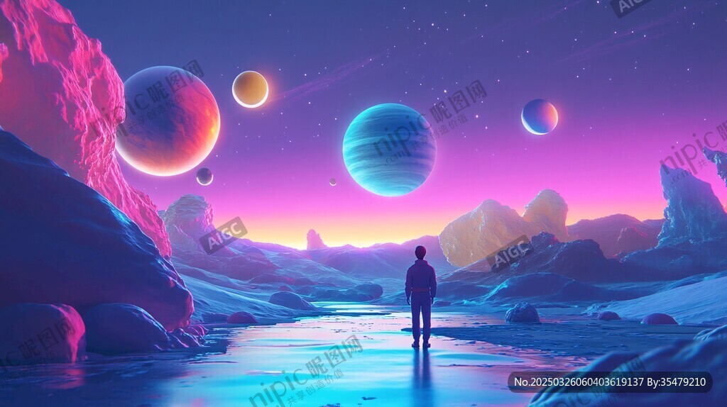 夢幻星際中的孤獨旅人