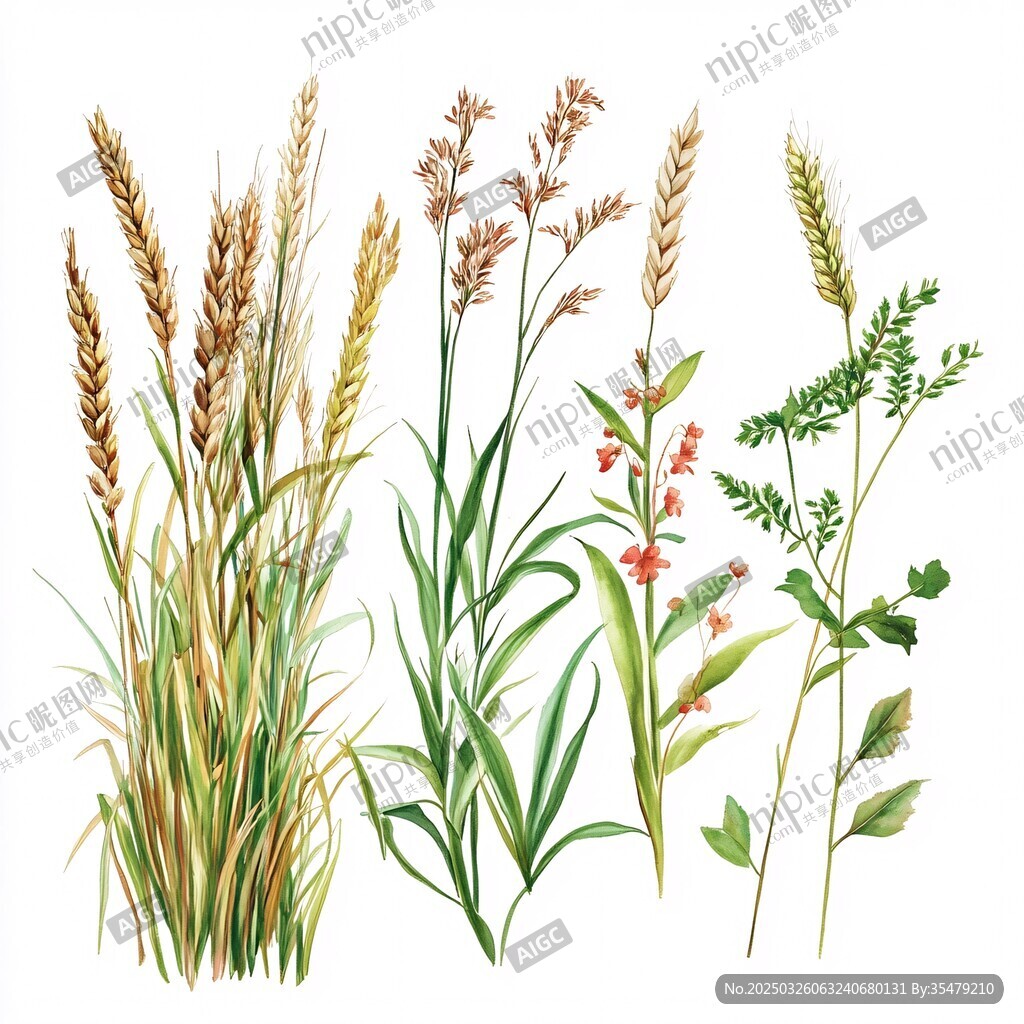 田野植物插畫集