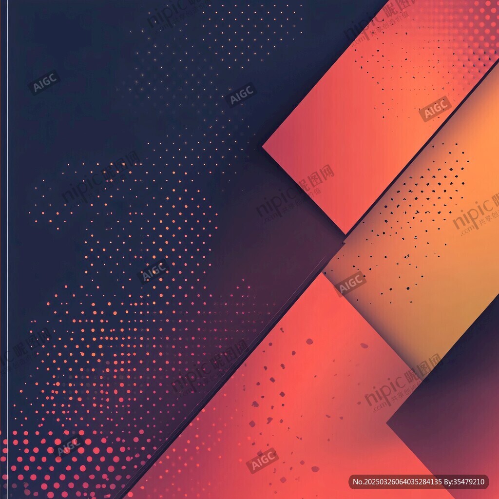 漸變幾何抽象背景圖案