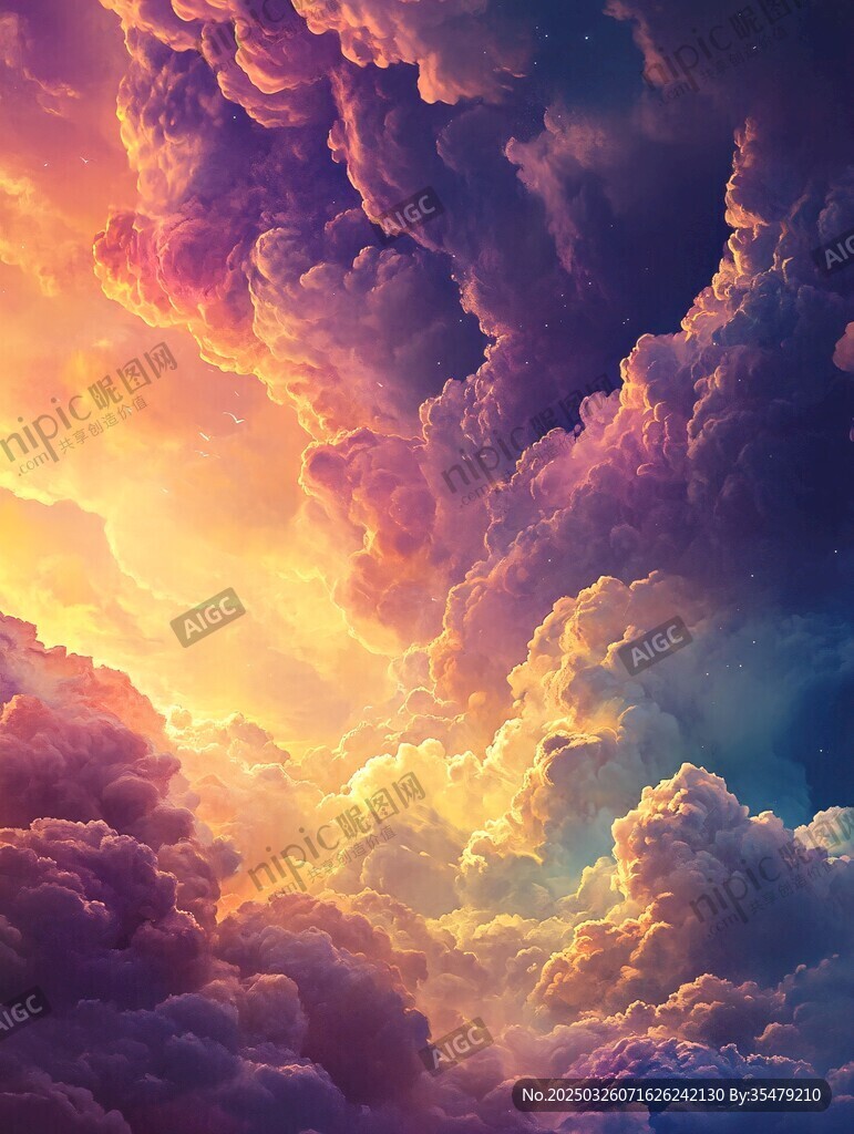 夢幻絢爛的云海奇景