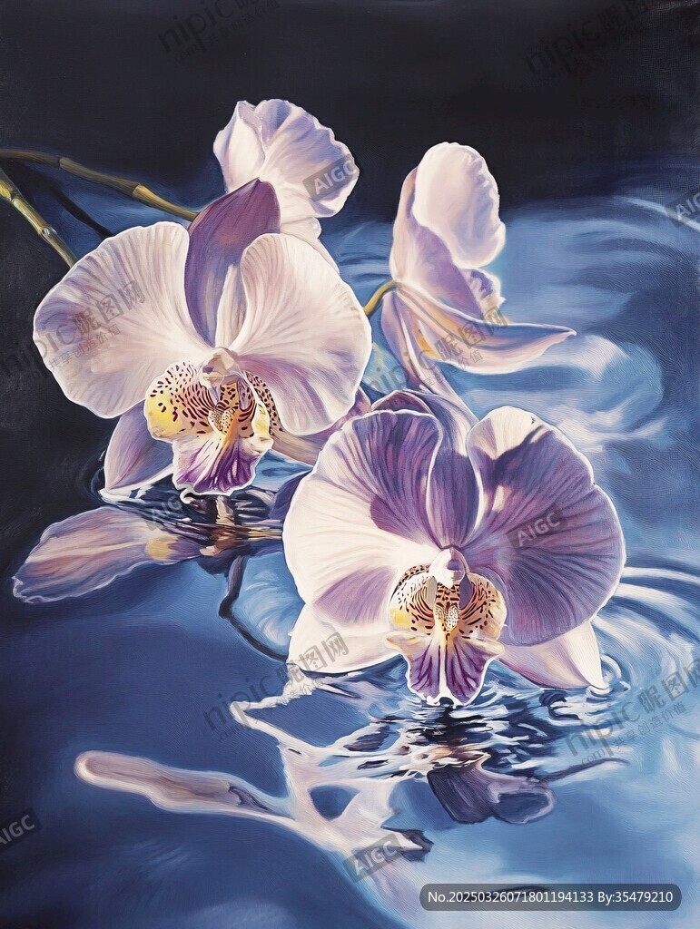 水中紫蘭 盡顯優(yōu)雅姿態(tài)