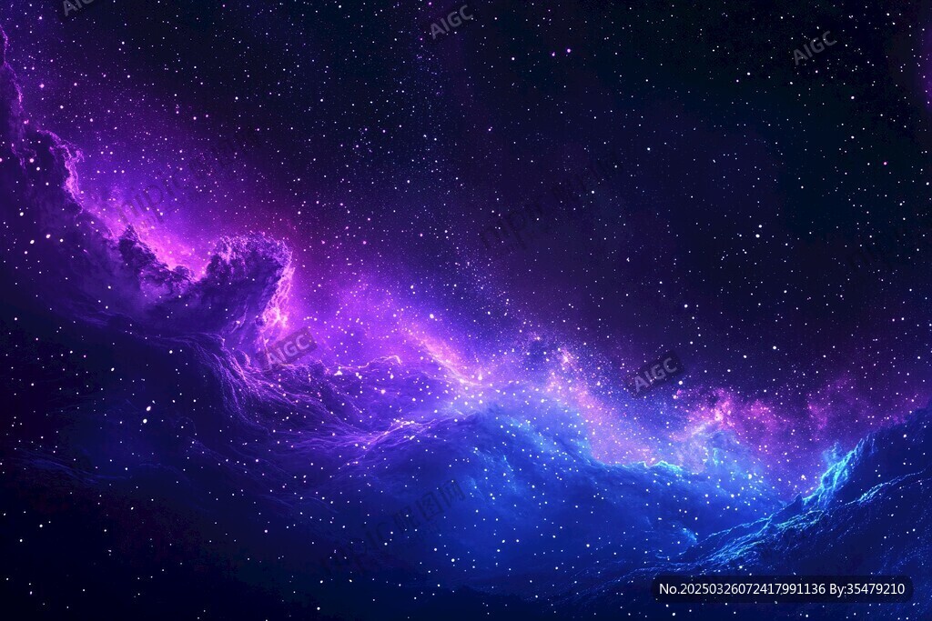 夢幻絢麗的宇宙星云圖景
