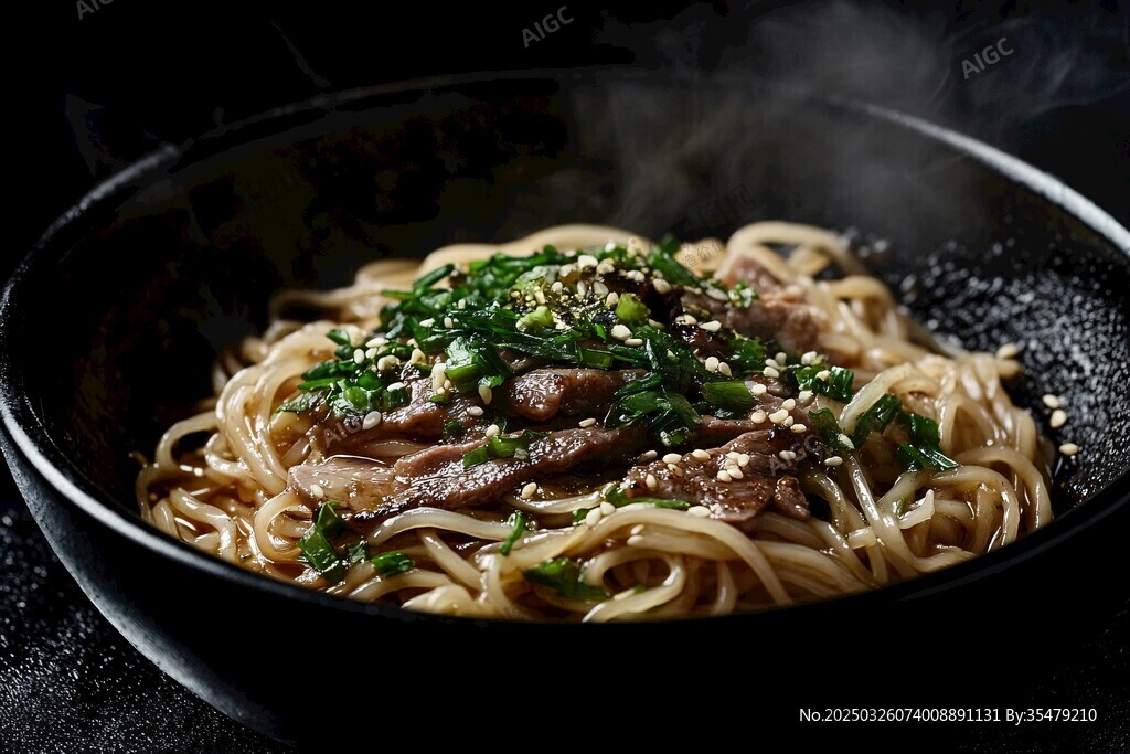 飄香牛肉蔥花拌面
