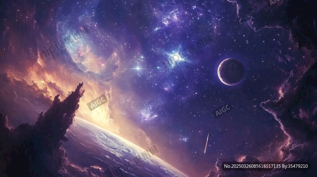 夢幻星際宇宙壯麗景觀