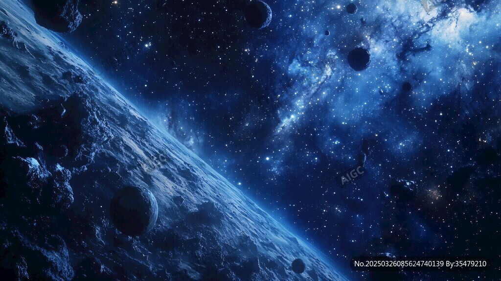 夢幻宇宙星球壯麗景觀