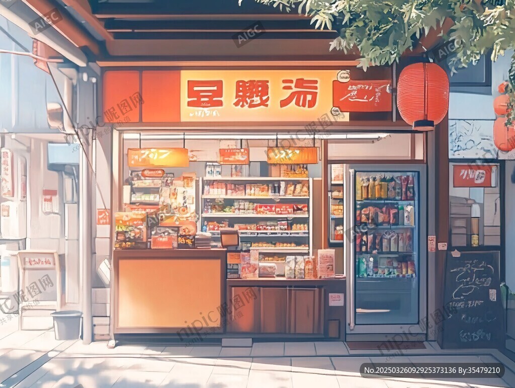 日式街頭便利店的日常