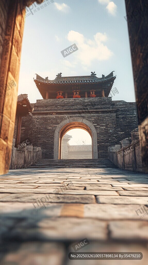 古城門洞 盡顯歷史韻味