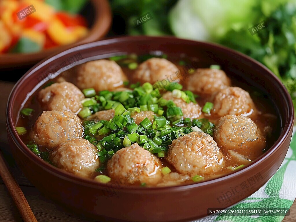 鮮香肉丸湯 美味誘人