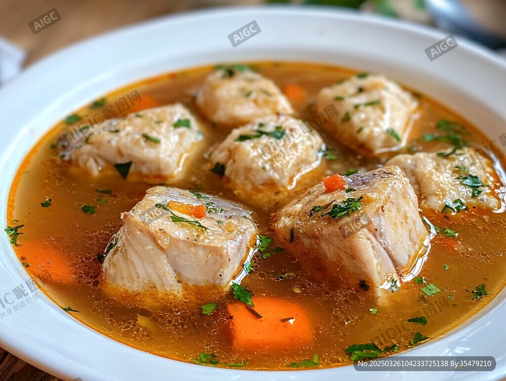 鮮美魚湯配嫩滑魚肉