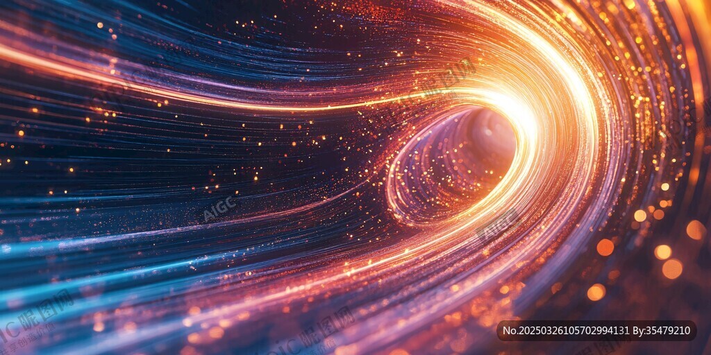 夢幻炫彩宇宙能量漩渦