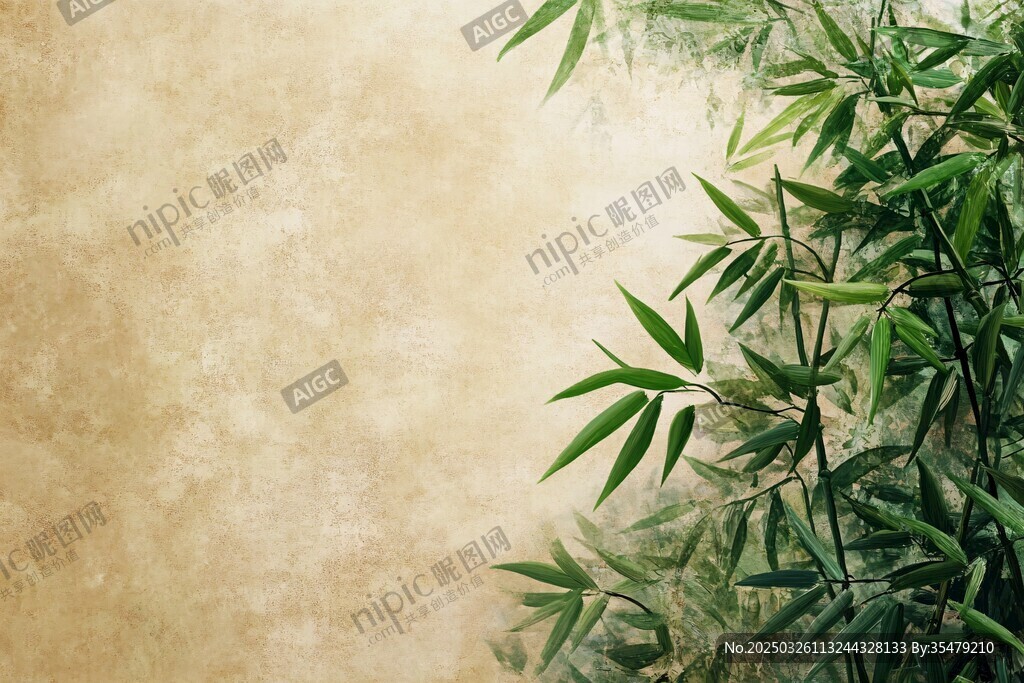 古韻竹影