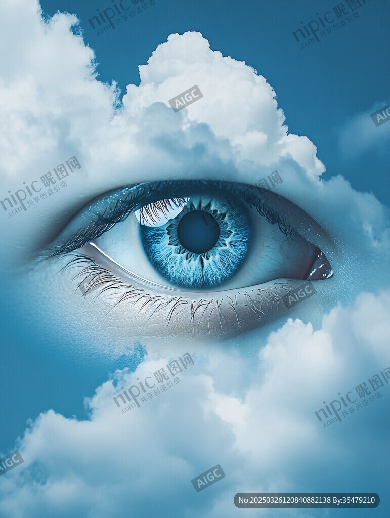 云中藍眼 夢幻視覺意象