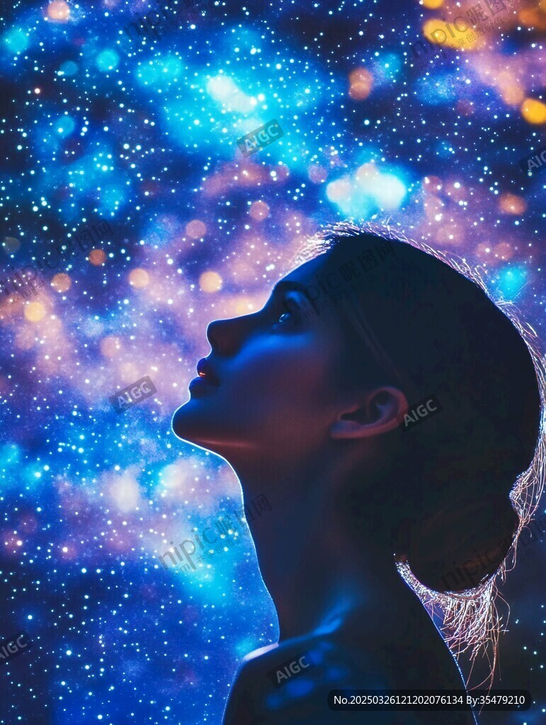 仰望星空的夢幻少女