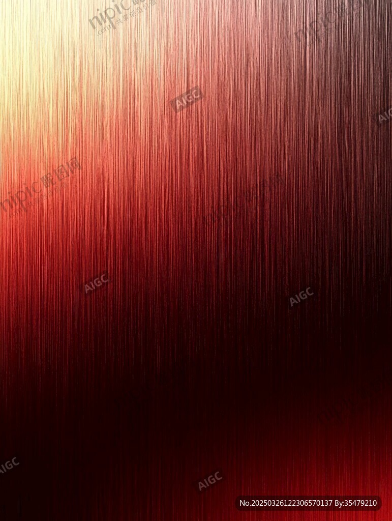紅色漸變拉絲金屬背景