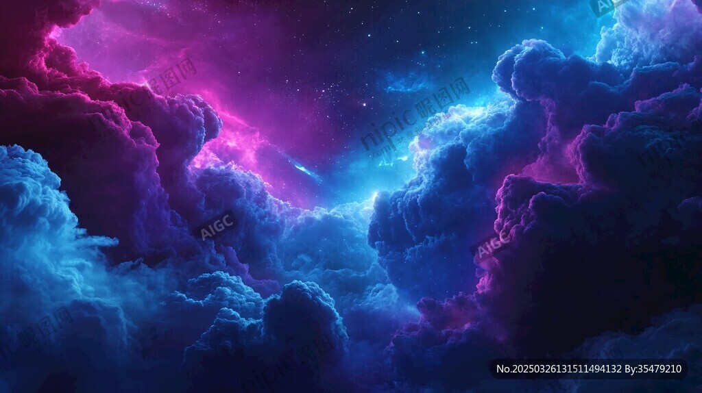 夢幻絢麗的星云奇景