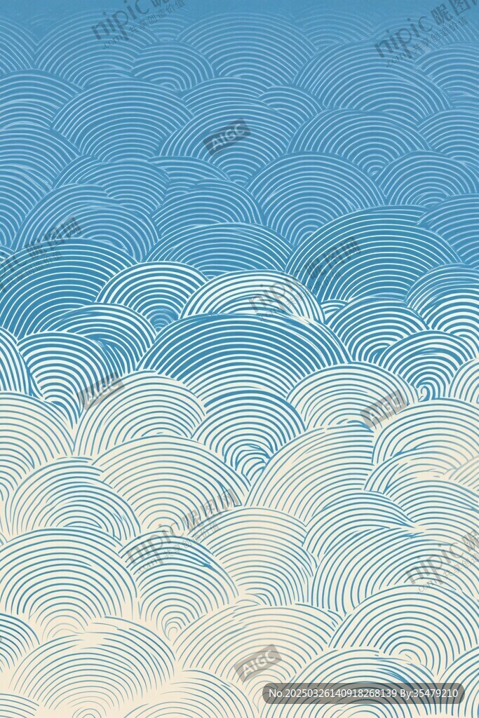 漸變云紋圖案背景