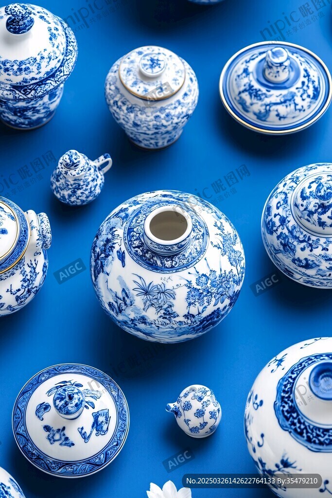 青花瓷韻 雅致瓷器藝術(shù)集合