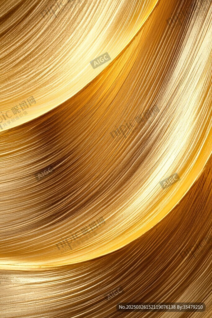 閃耀金色柔順秀發