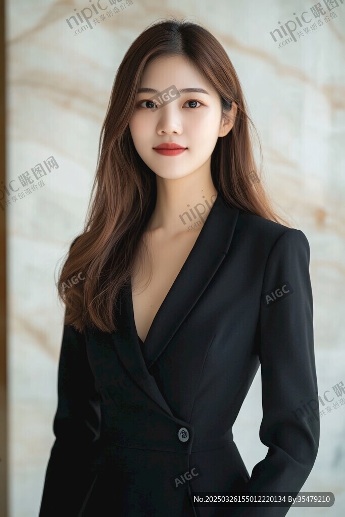 干練職業女性形象展示