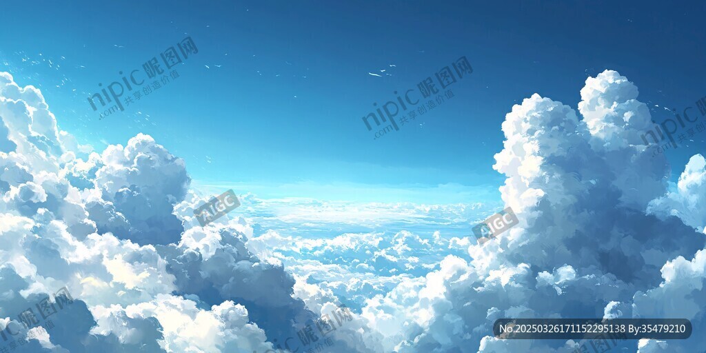 夢幻云海 藍天壯美景觀