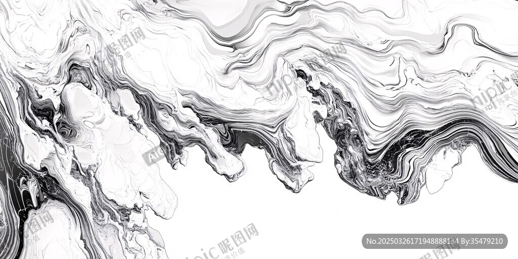 水墨抽象紋理藝術圖案