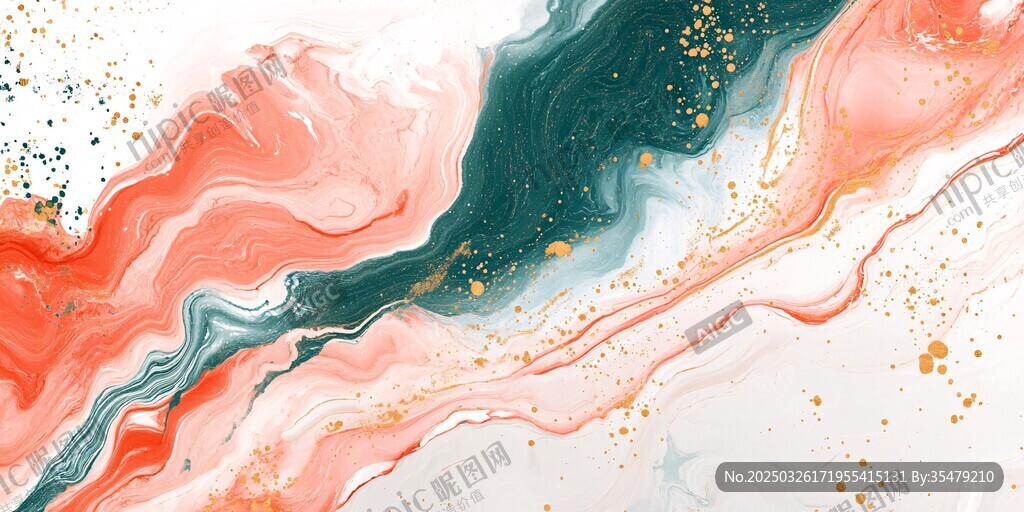 流體藝術抽象色彩紋理圖