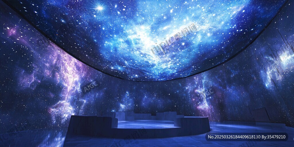 夢幻星空室內(nèi)場景展示