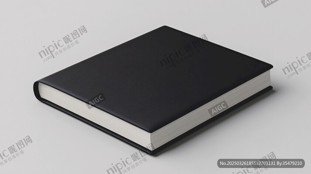 黑色精裝書 簡約靜物