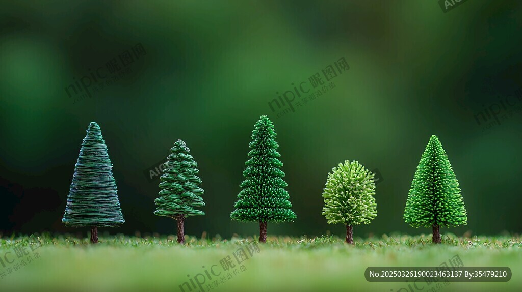 迷你綠植小景 清新可愛