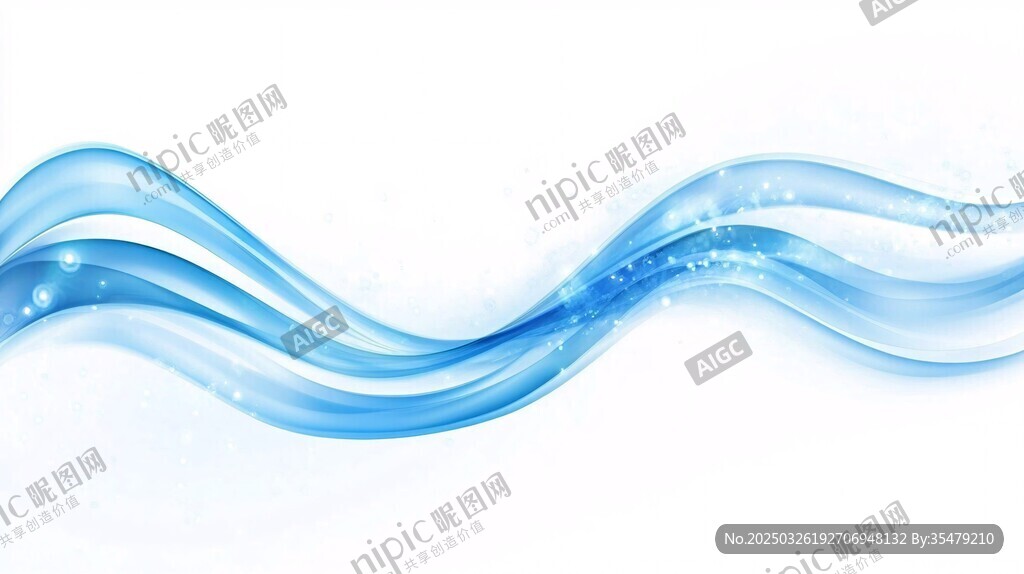 藍(lán)色動(dòng)感水波背景圖