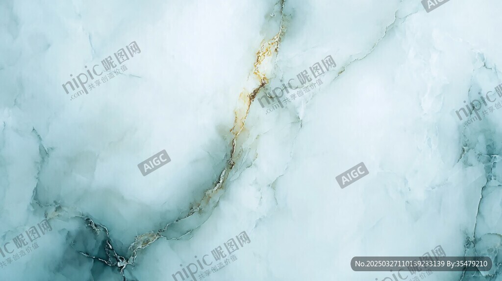 淡藍(lán)大理石紋理背景
