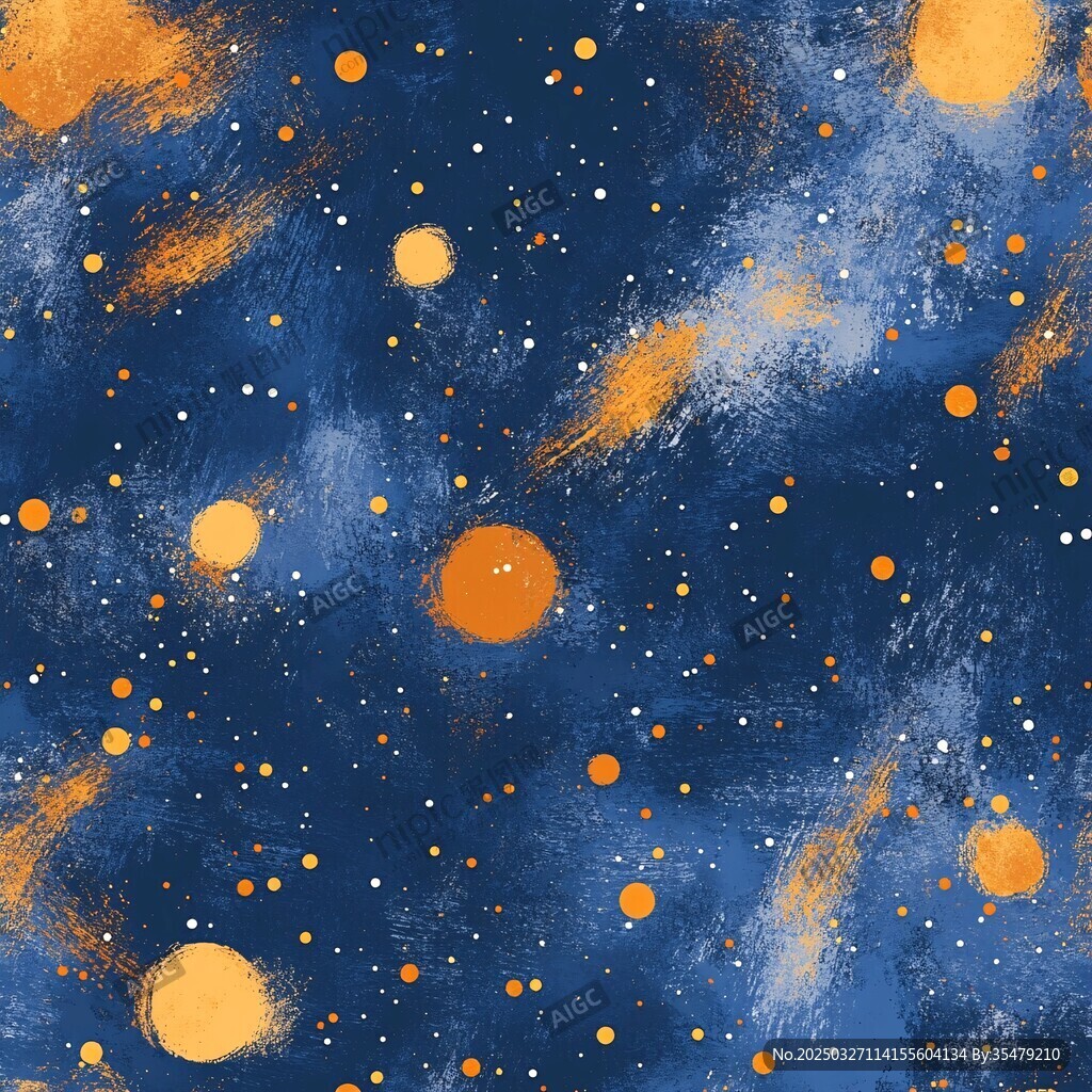 夢(mèng)幻星空抽象圖案背景