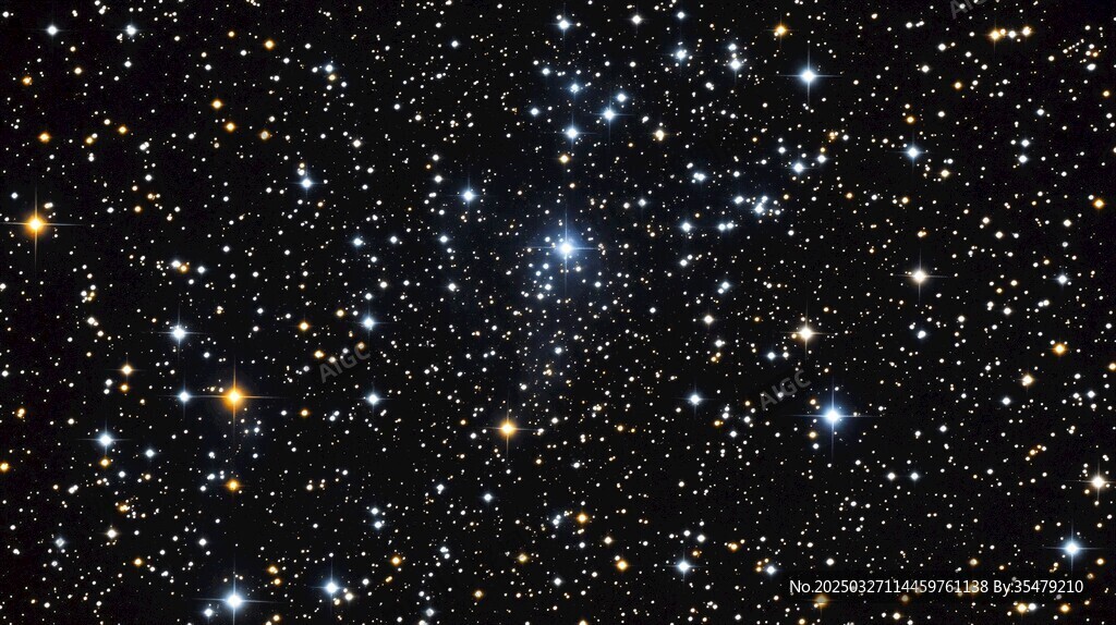 璀璨星空下的宇宙奇觀