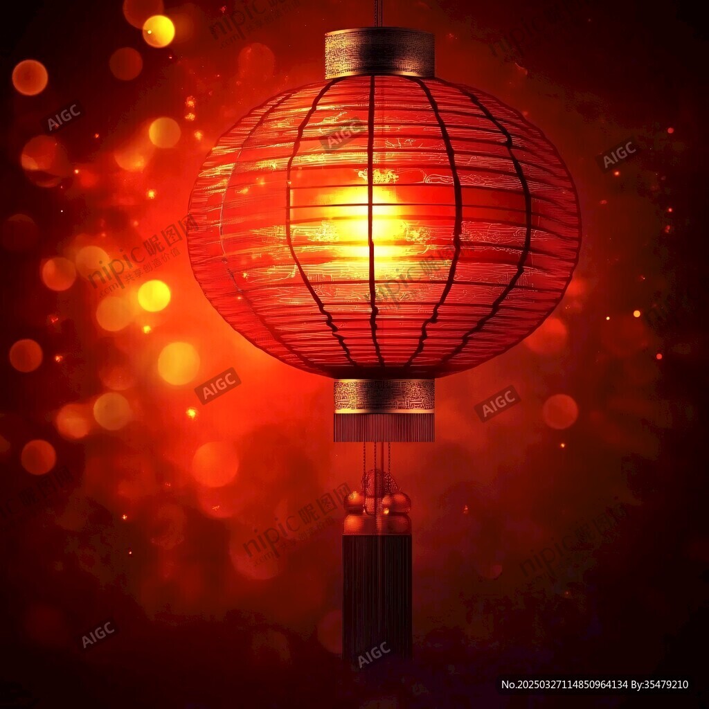 紅燈籠閃耀喜慶氛圍濃