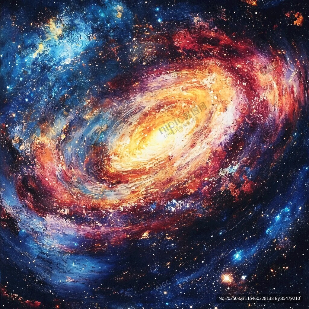 絢麗螺旋星系 宇宙奇觀
