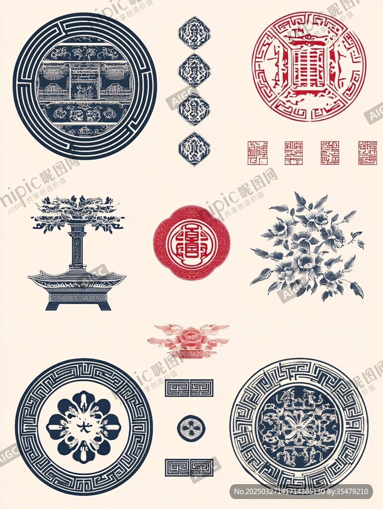 中式傳統(tǒng)吉祥圖案集合