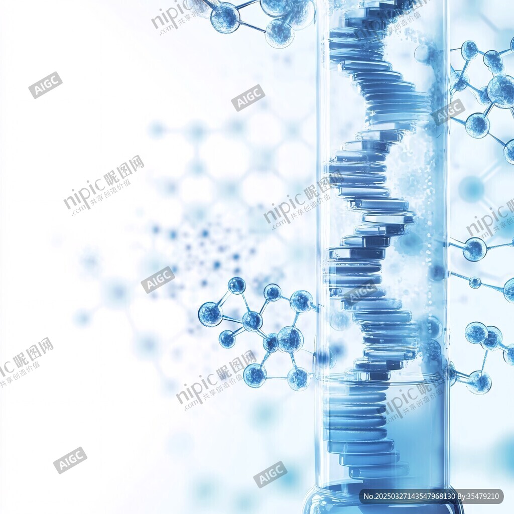 試管中的DNA分子結(jié)構(gòu)