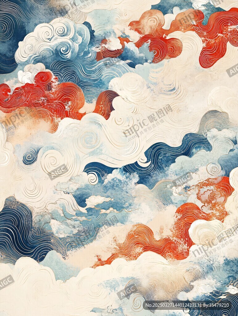 中式云海奇幻意象