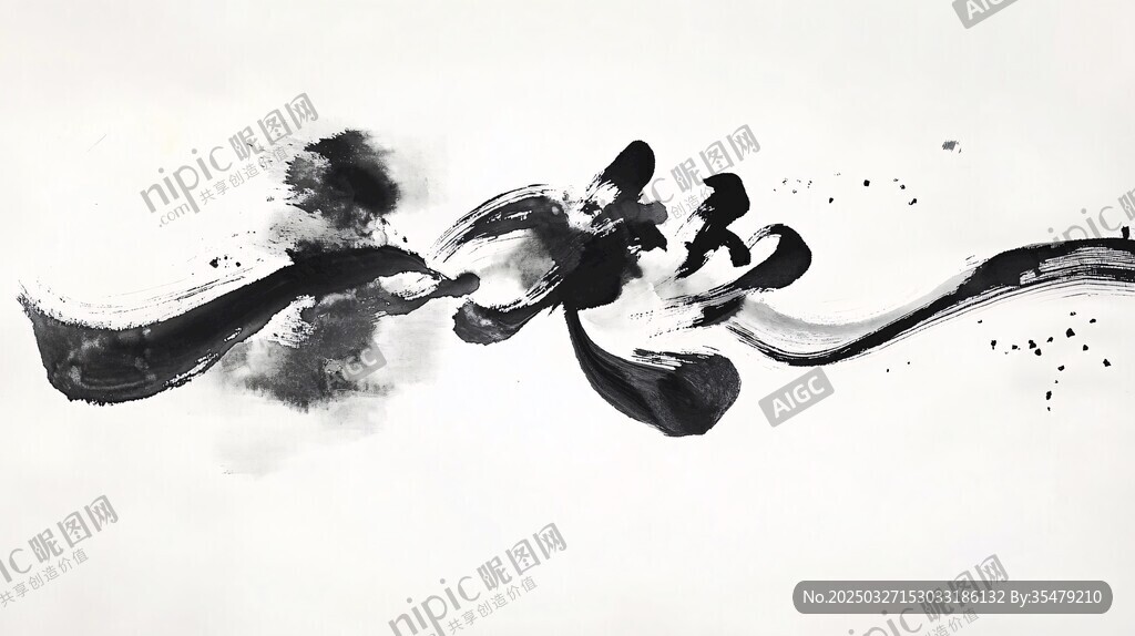 水墨神韻書法藝術之美