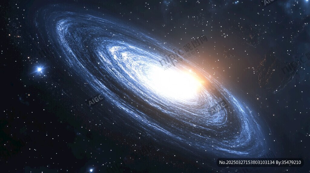璀璨旋臂星系 宇宙之美