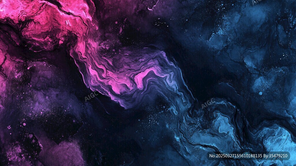 夢幻炫彩宇宙流體紋理