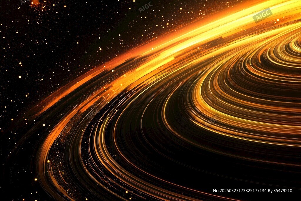 炫彩宇宙漩渦奇幻景象