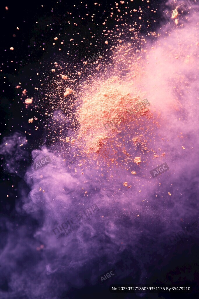 夢幻粉末爆炸瞬間