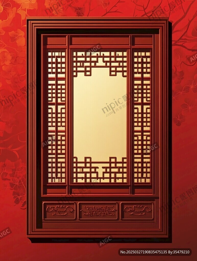 中式雕花窗 古典雅致之美