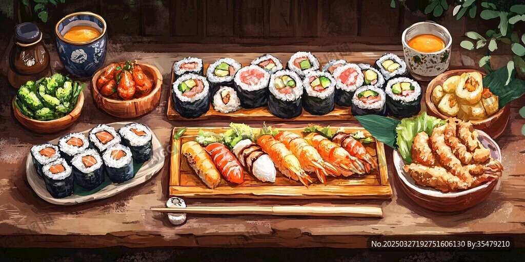 日式美味壽司及多樣料理