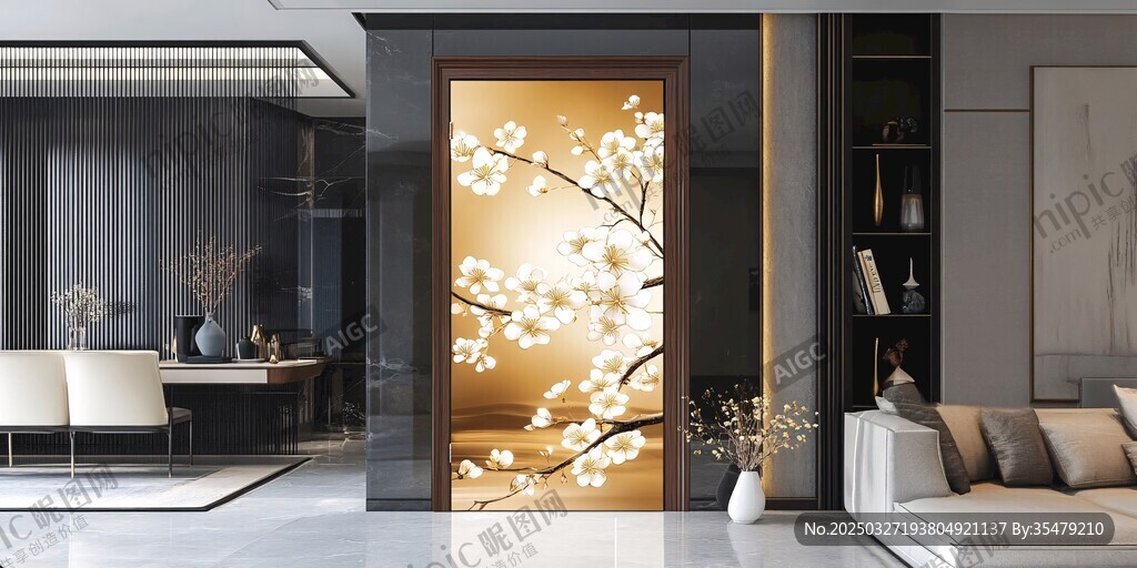 中式藝術屏風 點亮家居空間