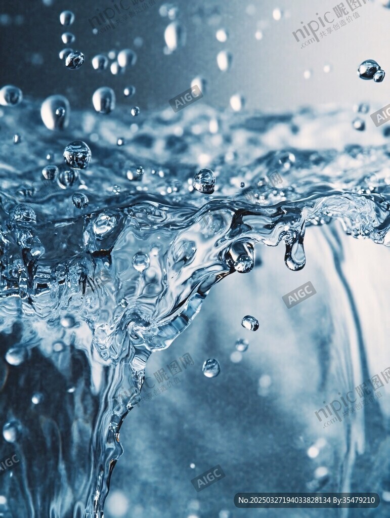 水花飛濺的靈動瞬間